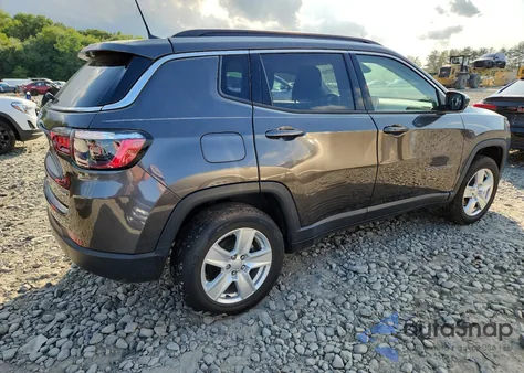 2022 Jeep Compass Latitude из США, поврежденный, VIN 3C4NJDBB9NT154533